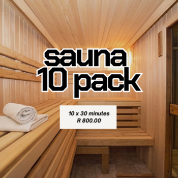 10 x 30 Min Sauna Sesh