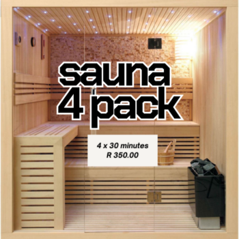 4 x 30 Min Sauna Sesh